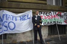 FAST Comparto Aereo: manifestazione Alitalia